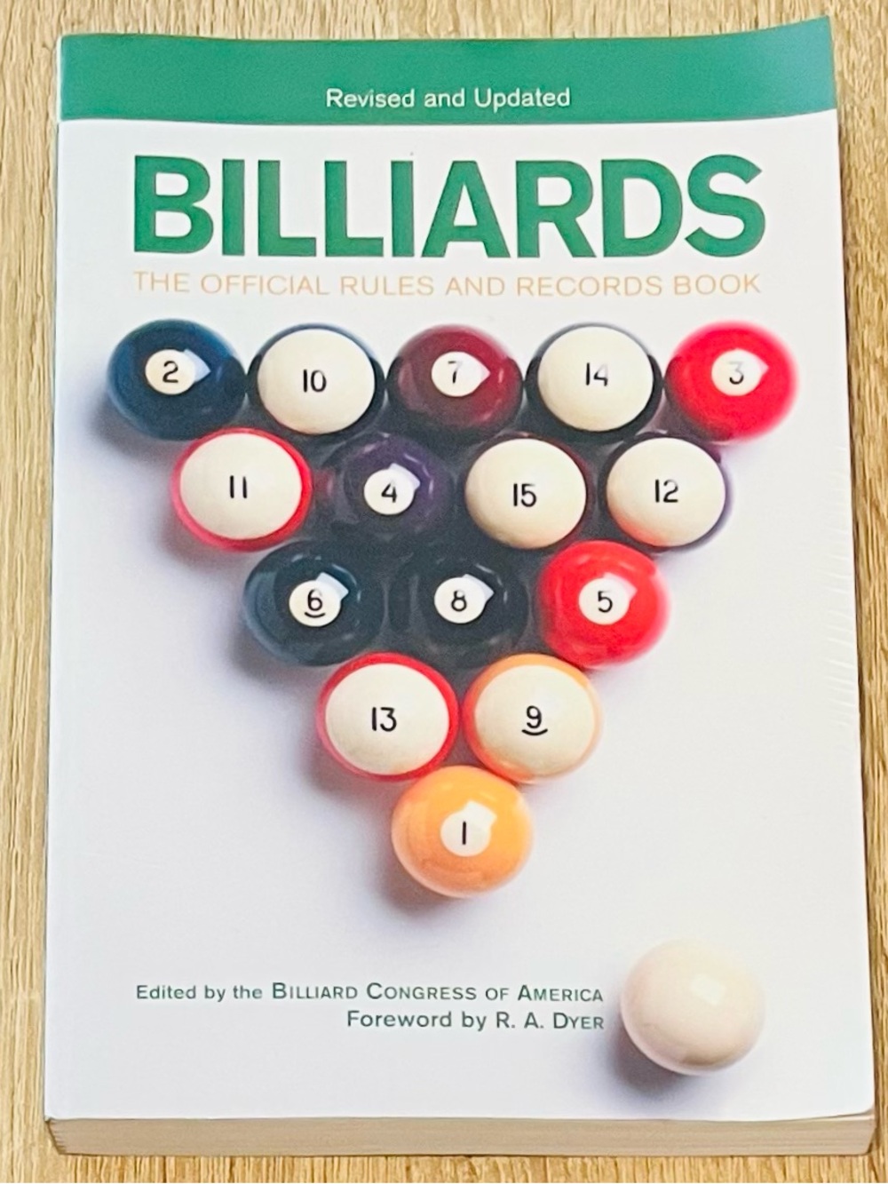 Billiards, Revised and Updated : The Official Rules and Records Book, PB (2005)